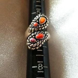Carolyn Pollack Sterling Silver Multistone ring